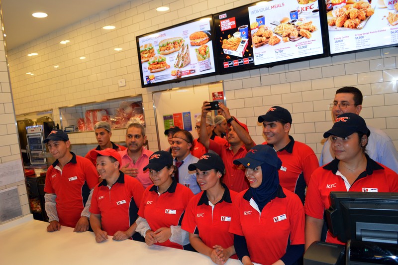 Opening of KFC - Halba